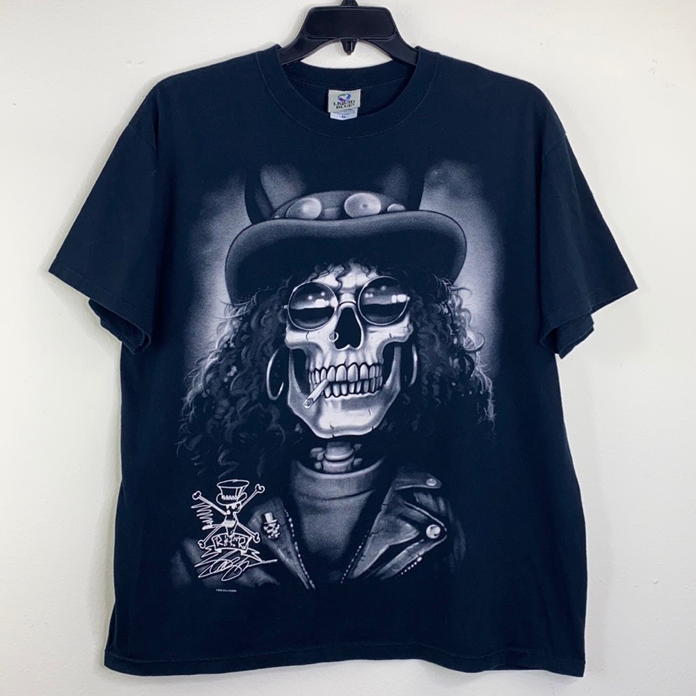 Liquid Blue 2006 G&R Slash Skull Shirt XL Vintage - Picture 5 of 5